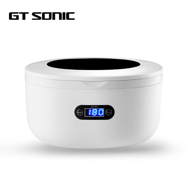 Mini Household Jewelry Ultrasonic Cleaner 750ml Cleaning Tank Transparent Cover